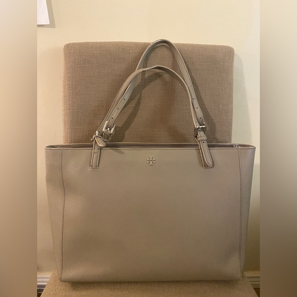 Tory Burch professional tote with laptop sleeve - check photos for condition
